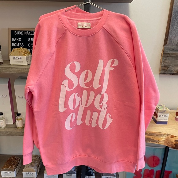 NWT - Brunette the Label x Benefit - oversized crew neck - Picture 1 of 6